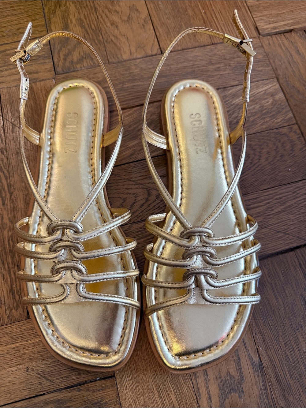 Schutz Octavia flat sandal